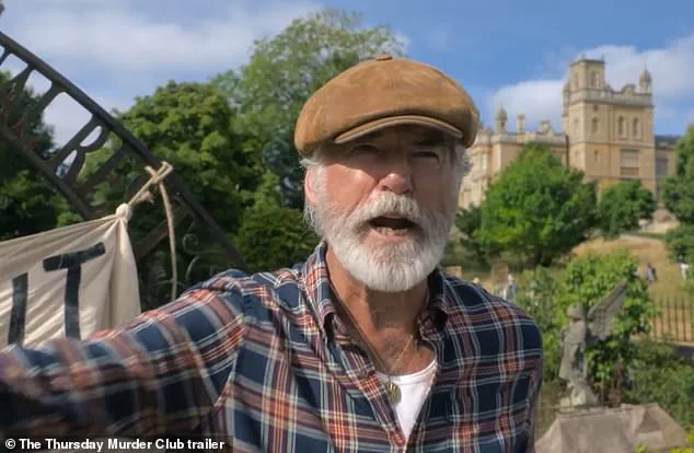 Pierce Brosnan Shines as 'Silver Fox' in *Thursday Murder Club*, Proving Why He's Still Hollywood's Favorite Gentleman