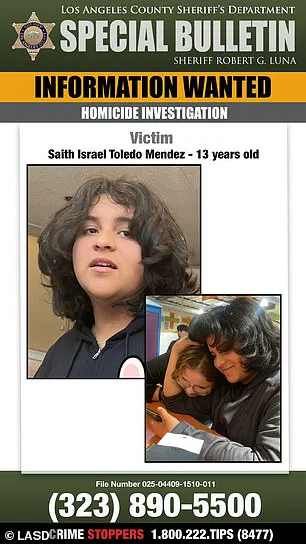 13-Year-Old Boy Murdered While Waiting for Mother Outside Pico Rivera Gas Station