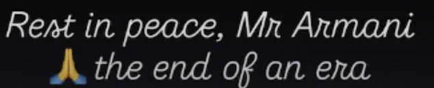 Global Fashion Community in Shock as Giorgio Armani, 91, Passes – A Devastating Loss to the Industry