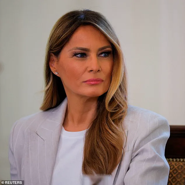 Melania Trump's Oversized Pinstripe Suit at White House AI Education Meeting Challenges Traditional First Lady Fashion