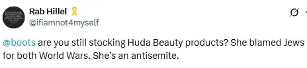 Huda Kattan Faces Backlash Over Anti-Semitic Conspiracy Theories, Calls for Product Removal Rise