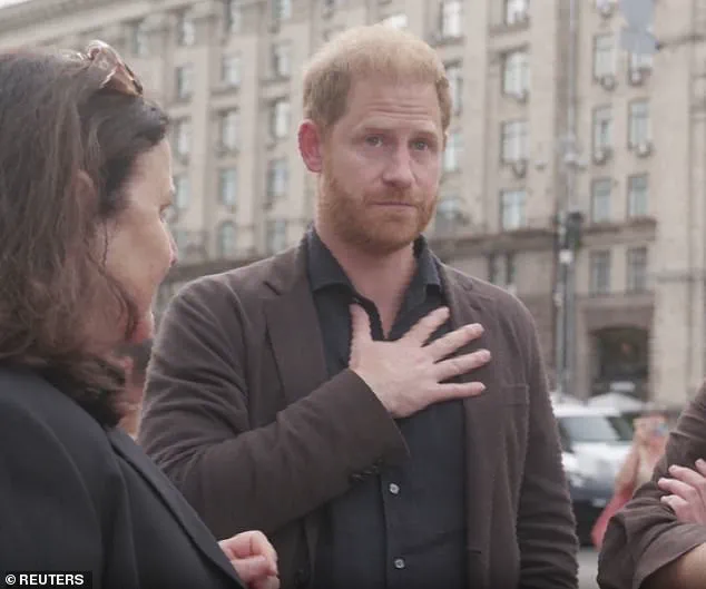 Meghan Markle's Shadow Overshadows Prince Harry's Ukraine Mission: A Tale of Self-Promotion Amidst Humanitarian Efforts