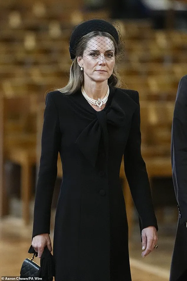 Princess of Wales Pays Symbolic Tribute to Queen Elizabeth II at Duchess of Kent's Funeral, Highlighting Royal Unity
