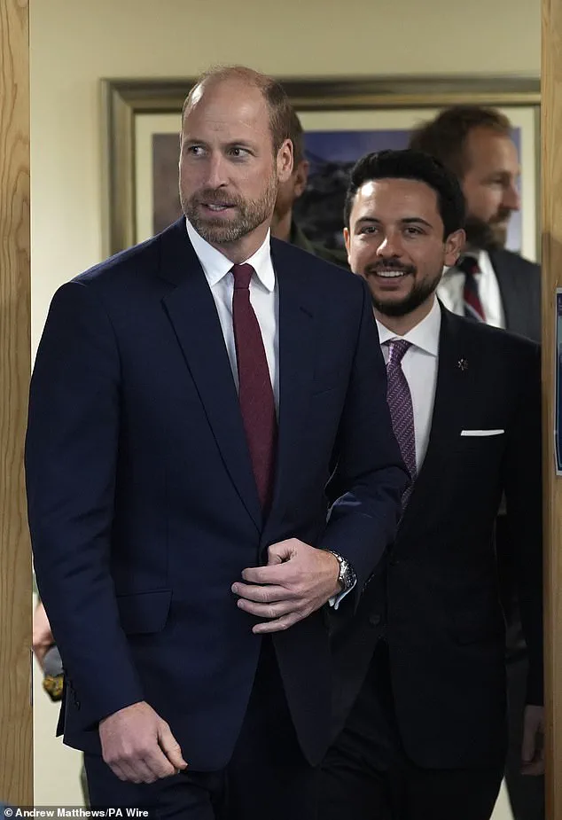 Royal Surprise: Princess of Wales Joins Husband in Historic Meeting with Jordan's Royal Family, Symbol of Diplomatic Ties