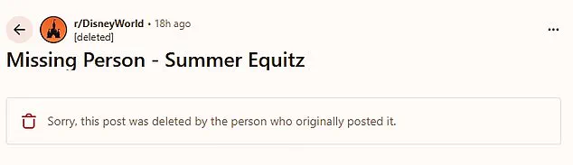 Tragic Loss of Disney Superfan Summer Equitz: 'It\'s a Heartbreaking Reminder of the Struggles Behind the Magic,' Says Orange County Sheriff's Office
