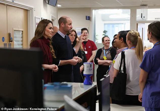 Royal Couple's Surprise Visit to NHS Staff Highlights Gratitude During Winter Crisis