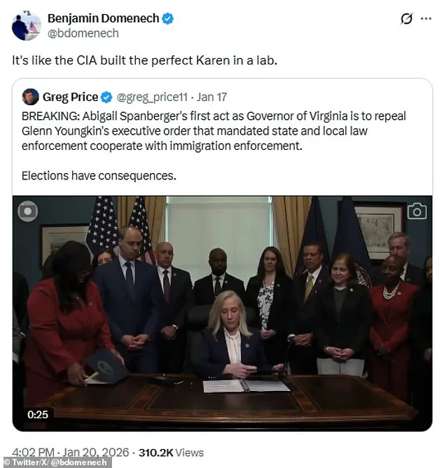 Controversial Executive Orders Under New Virginia Governor Spark Public Debate on Regulation's Impact