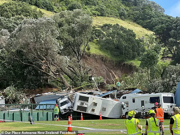 Race Against Time as Search Teams Hunt Survivors After Catastrophic Landslide at New Zealand Holiday Park