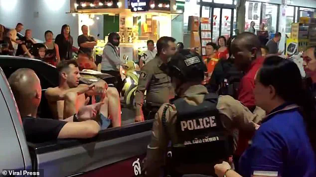 Violent Altercation in Pattaya's 'Sin City' District: British Nationals Clash Over Alleged Slap to Waitress, Says Police