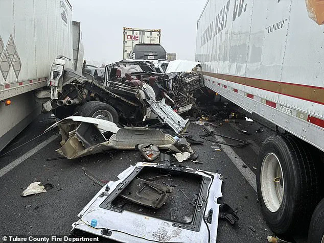 Dense Fog Triggers Devastating Pileup on California's Highway 99, 'A Chaotic Scene with Dozens Trapped' Says Local Official