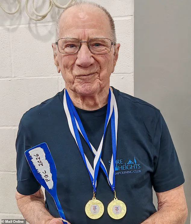 91-Year-Old Peter Quinney Defies Expectations with Gold Medals in Trampolining Comeback