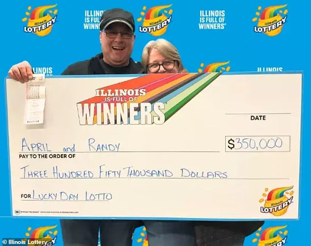 A Simple Stop at Jewel-Osco Leads to a Life-Changing Lottery Win for Randy and April