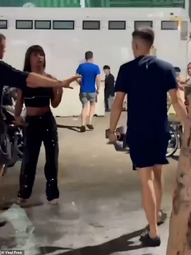 Violent Clash on Pattaya's Walking Street: British Tourists Accuse Transgender Women of Villa Theft