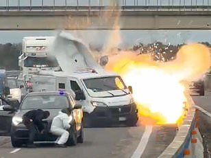 Dramatic Collision Thwarts Armed Robbery in Chile