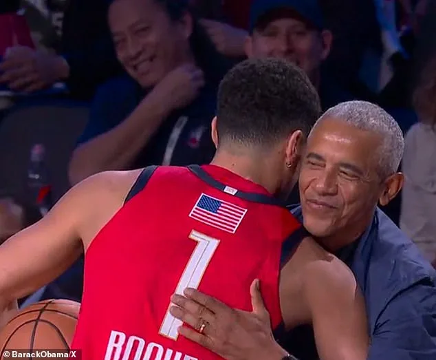 Barack Obama's Unforgettable Mid-Air Basketball Grab at NBA All-Star Game