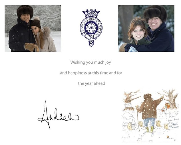 Duke of York Sent 2011 Christmas Card to Epstein with Daughter Photos, Contradicting 2019 Claims of No Contact