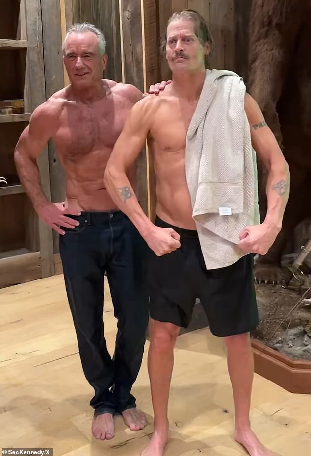 Health Secretary RFK Jr. and Kid Rock's Controversial Cold Plunge Workout in Jeans Sparks Outcry