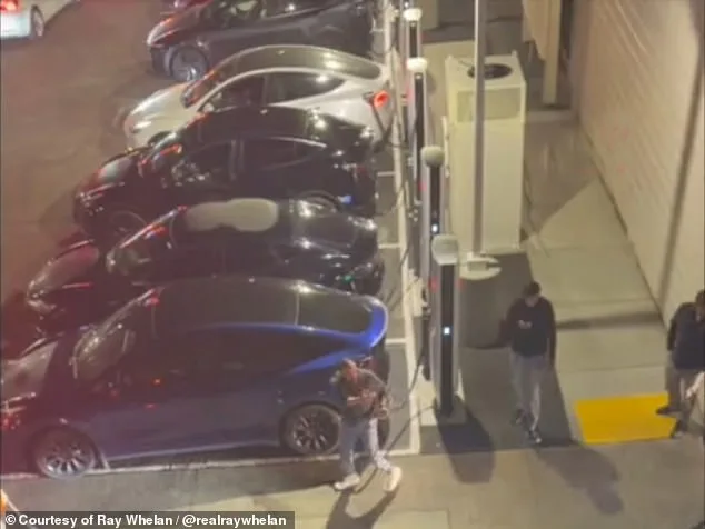 Tesla Charging Lot's Nightly Chaos Angers Lombard Street Residents