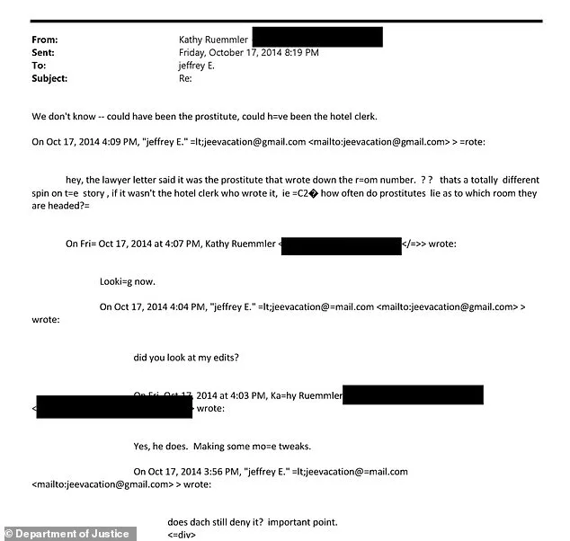 Former Goldman Sachs Lawyer Exposed Secret Service Scandal in Emails with Jeffrey Epstein