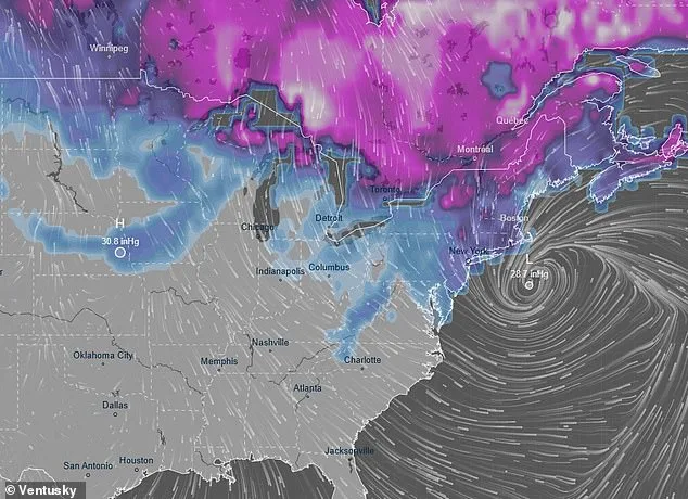 Winter Storm Hernando Poised to Unleash Chaos with Heavy Snow and Flooding Across Northeast and Mid-Atlantic