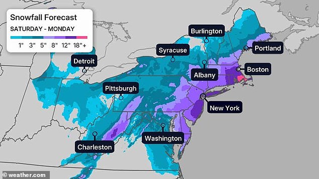 Winter Storm Hernando Poised to Unleash Chaos with Heavy Snow and Flooding Across Northeast and Mid-Atlantic