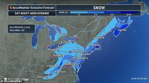 Winter Storm Hernando Poised to Unleash Chaos with Heavy Snow and Flooding Across Northeast and Mid-Atlantic