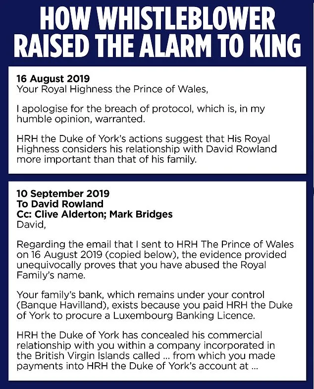 2019 Bombshell Email Reveals Royal Family Name 'Abused' by Andrew Mountbatten-Windsor's Business Ties, Fueling Misconduct Investigations