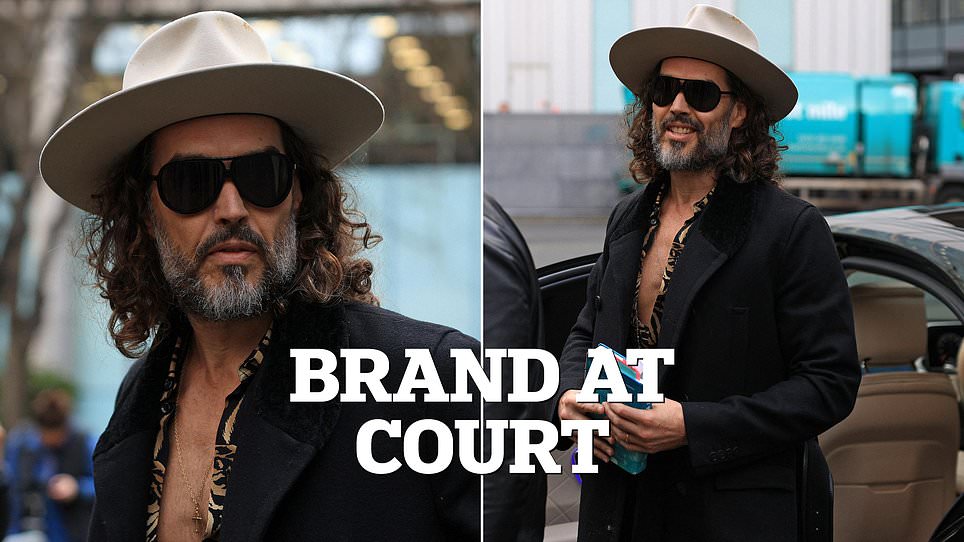Russell Brand Pleads Not Guilty to 2009 Rape and Sexual Assault Charges at Southwark Crown Court