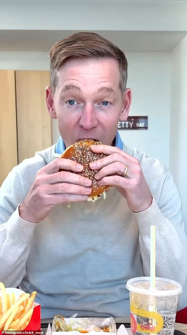 McDonald's CEO's Awkward Promo for New Big Arch Burger Sparks Online Mockery