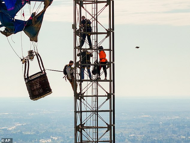 Dramatic Rescue of Two from Crashed Hot Air Balloon in Texas