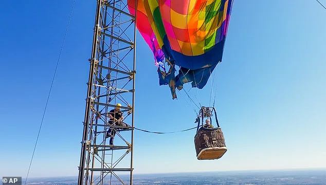 Dramatic Rescue of Two from Crashed Hot Air Balloon in Texas