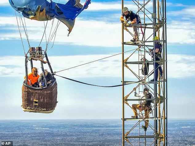 Dramatic Rescue of Two from Crashed Hot Air Balloon in Texas