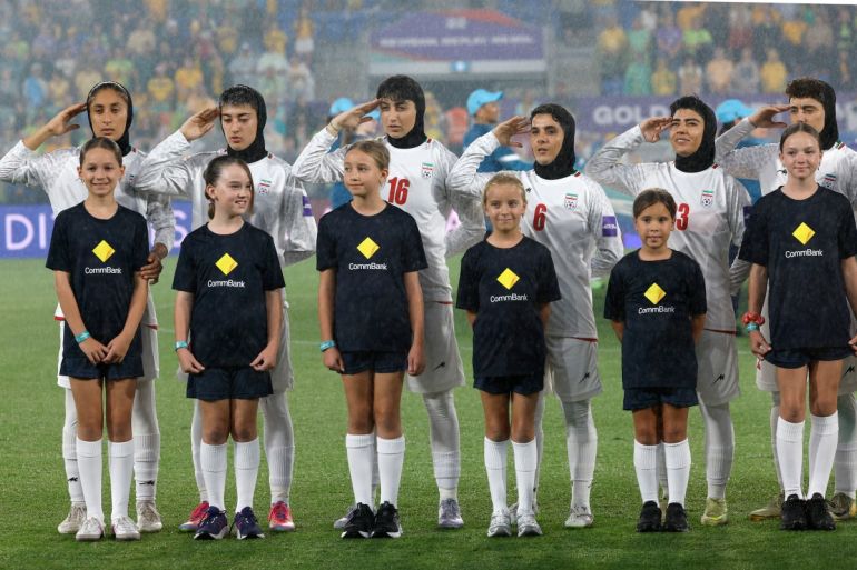 Defiant Anthem: Iranian Women's Football Team's Bold Stand at Asian Cup