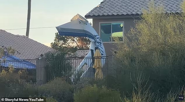 Small Plane Crashes into Phoenix Home Minutes After Takeoff, Injuring 3 and Damaging Nearby Residence