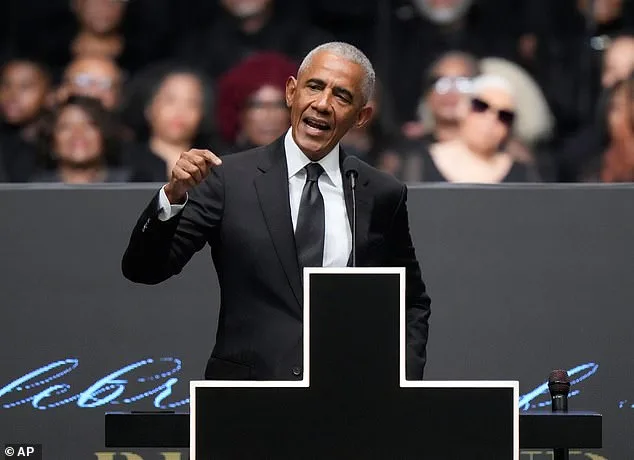Obama Condemns 'Bigotry, Corruption, and Dishonesty' in Emotional Speech at Jesse Jackson's Funeral