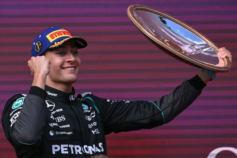 Mercedes' Historic One-Two Finish as Russell Claims First Victory in Melbourne