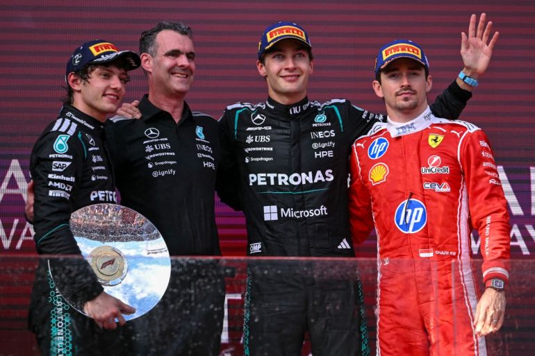 Mercedes' Historic One-Two Finish as Russell Claims First Victory in Melbourne