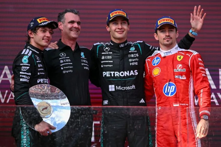 Mercedes' Historic One-Two Finish as Russell Claims First Victory in Melbourne