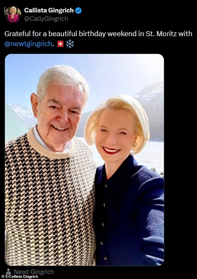Callista Gingrich Faces Online Backlash for Edited Selfies Amid Appearance Contrast With Newt Gingrich