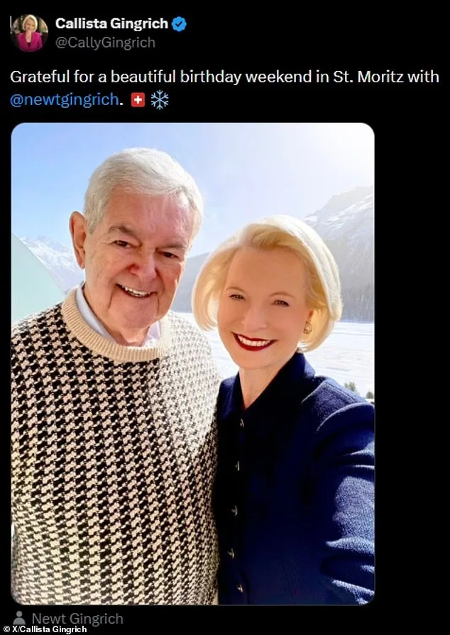 Callista Gingrich Faces Online Backlash for Edited Selfies Amid Appearance Contrast With Newt Gingrich