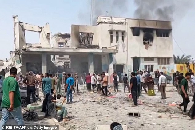 U.S. Tomahawk Strike on Iranian School Sparks Accountability Crisis as Trump Refuses to Confirm Role in Tragedy