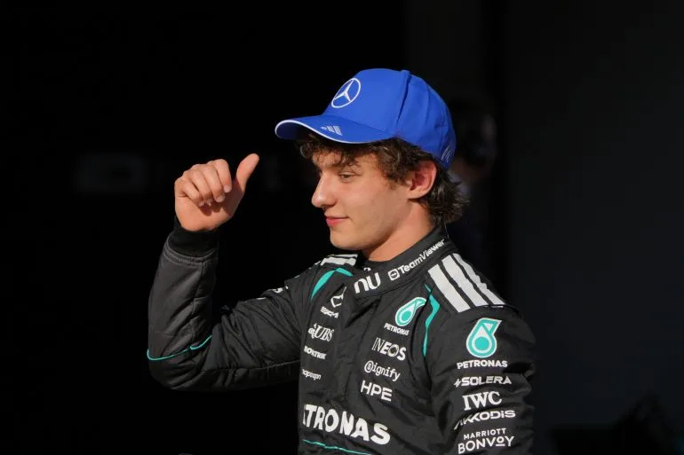 At Just 19, Kimi Antonelli Claims Historic Grand Prix Pole Position