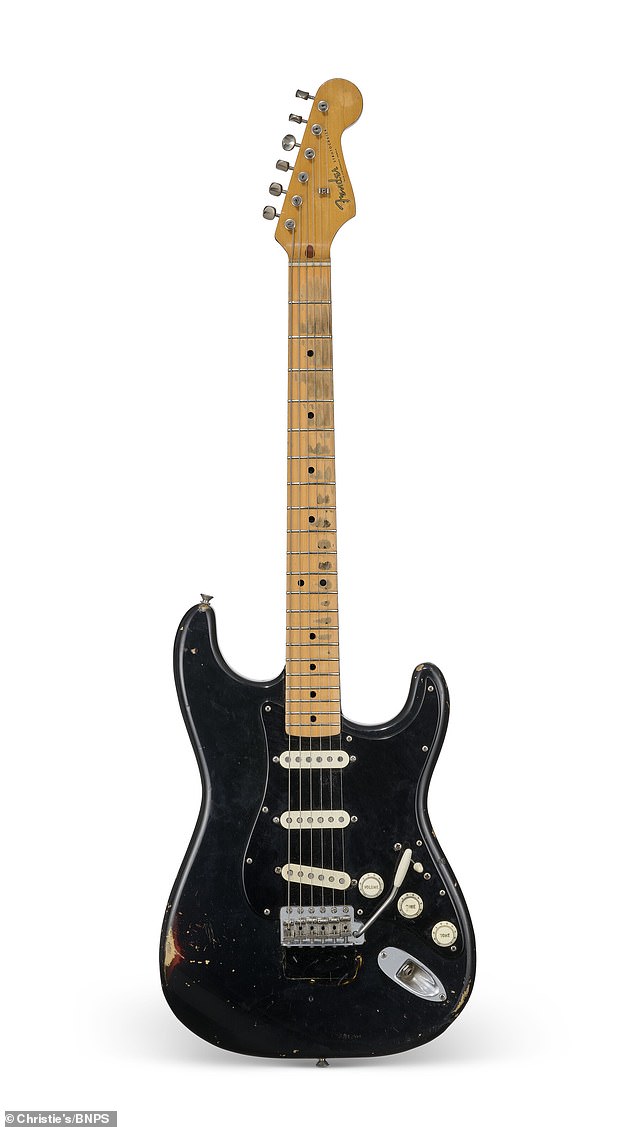 David Gilmour's Iconic Black Stratocaster Fetches £10.9 Million, Shattering Guitar Sales Records