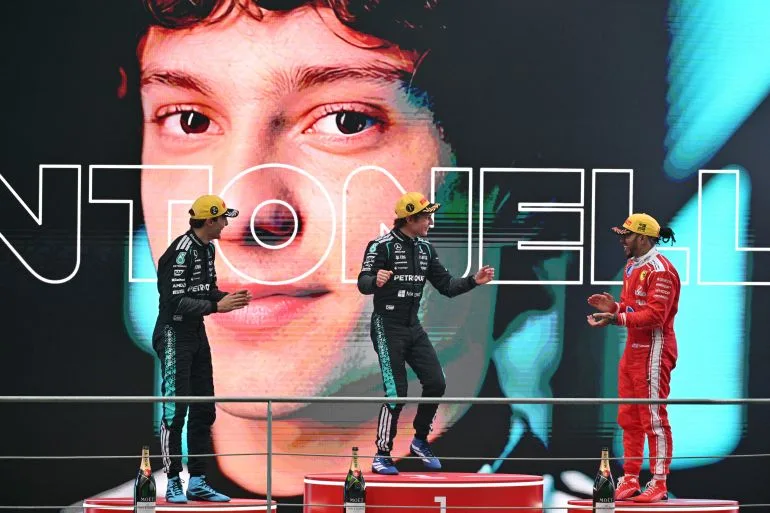 Kimi Antonelli Secures Historic Victory in Shanghai, Delivering Mercedes' One-Two Finish