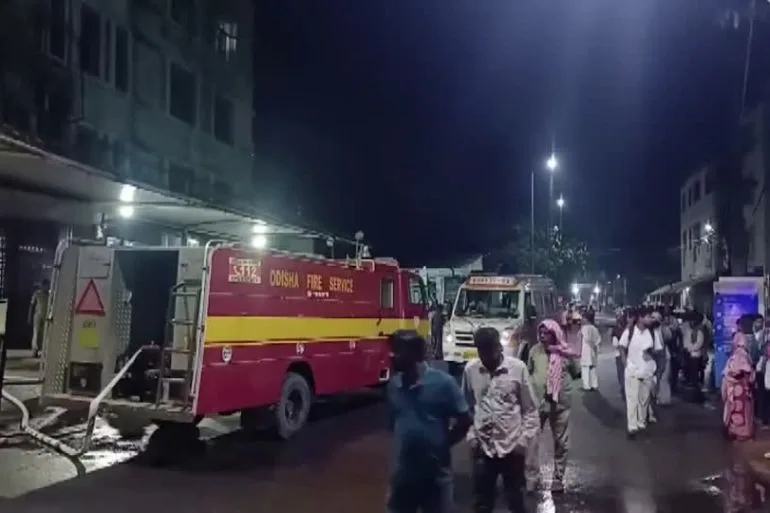 Tragedy at SCB Hospital in Cuttack: Fire Claims 10 Lives, Injures Dozens Amid Electrical Safety Concerns