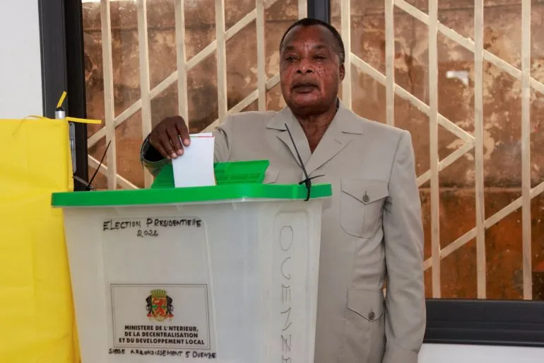 Congo's Sassou Nguesso Claims Fifth Term Amid Disputed Election Results and Low Voter Turnout
