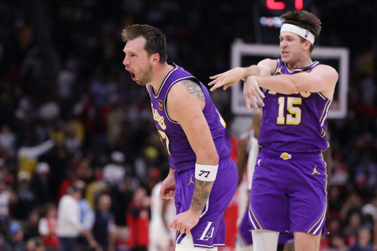 Luka Doncic's 40-Point Masterclass Powers Lakers to 7th Straight Win Over Rockets