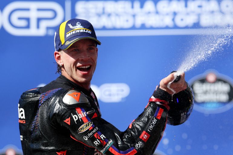 Marco Bezzecchi Claims Fourth Consecutive Win at Brazilian MotoGP, Extends Championship Lead