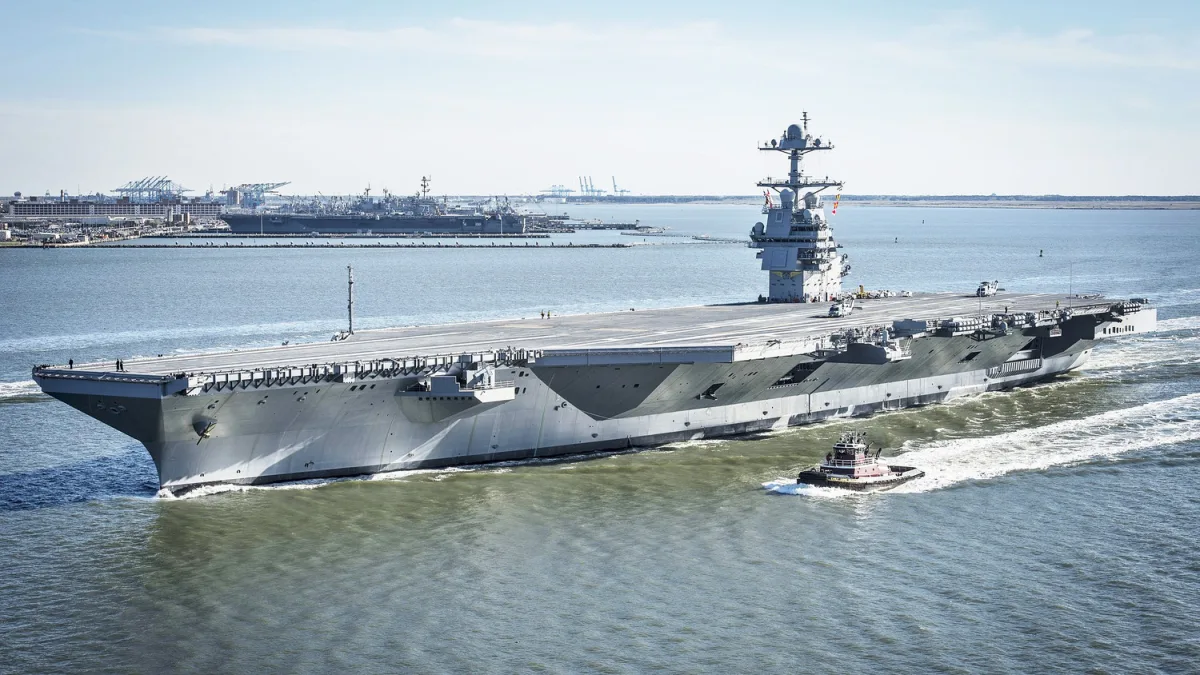 USS Gerald R. Ford Faces Serious Technical Challenges, Raising Questions About Combat Readiness