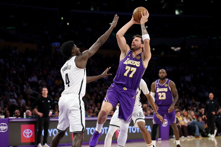 Luka Doncic's 41-Point Masterclass Overshadowed by 16th Technical Foul as Lakers Beat Nets